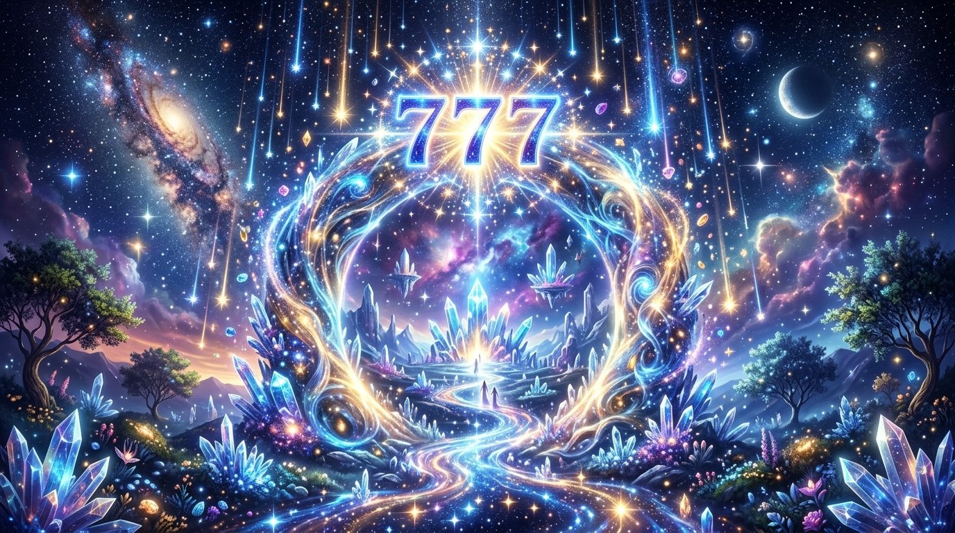 777 Angyalszám: A kozmikus szerencse, a spirituális csodák és a megvilágosodás kódja